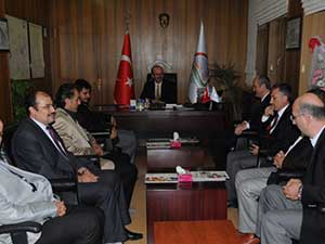 Ak Partiden Hayırlı Olsun Ziyareti