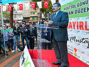 Kent Meydanı İçin  İlk Kepçe Vuruldu