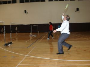 Yıldız Badminton Milli Takımına Protokolden Oyunlu Destek