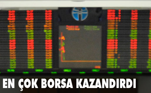 En çok borsa kazandırdı