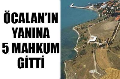 5 mahkum İmralıya gönderildi