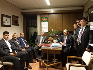 Mali Müşavirlerden Dedeoğlu’na Ziyaret