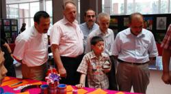 Öğrencilerden güzel bir sergi daha