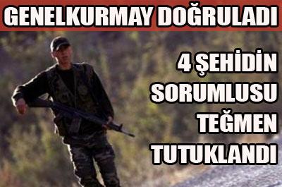 Teğmen askeri mahkemece tutuklandı