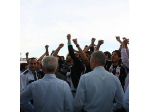 Beşiktaş’a Antalya’da Coşkulu Karşılama