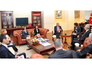 Kılıçdaroğlu, Lüksemburg Temsilciler Meclisi Başkanı Mosar’ı Kabul Etti