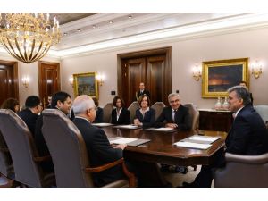 Cumhurbaşkanı Gül, Lüksemburg Temsilciler Meclisi Başkanı Mosar’ı Kabul Etti