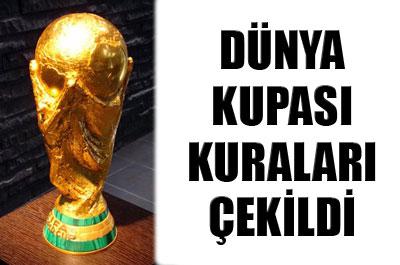 2010 Dünya Kupası kuraları çekildi