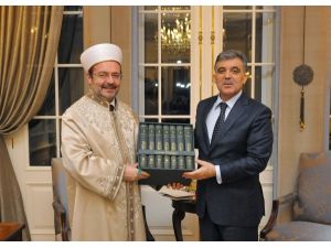 Gül, Görmez Ve İslam Şurası Heyetini Kabul Etti