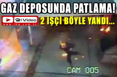 Gaz Dolum Tesisinde Patlama!