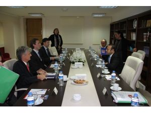 Bakan Bağış Avusturya Uyum Müsteşarı Kurz Bir Araya Geldi