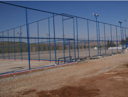 Kılılı Spor Tesisinin  Yapımı Sürüyor 