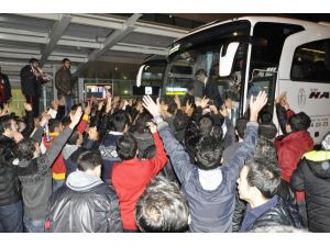Elazığ’da Galatasaraya Çoşkulu Karşılama