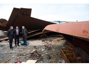 Milletvekili Mustafa Demirden Taziye Ziyareti