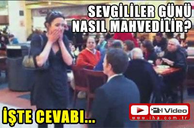 Sevgililer Gününü Mahvetti