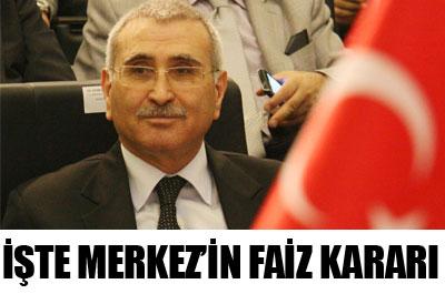 Merkez Bankası Faiz Kararını Açıkladı