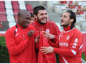 Samsunspor Statta Taktik Çalıştı
