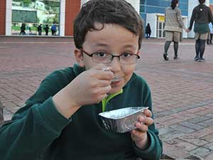 Teneffüste “Aşure” İkramı 