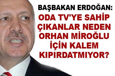 Erdoğan Medyaya Yüklendi