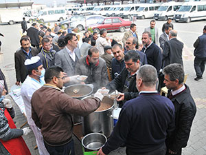 Şoför Esnafına Aşure İkramı