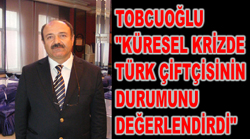 KÜRESEL KRİZDE TÜRK ÇİFTÇİSİNİN DURUMU