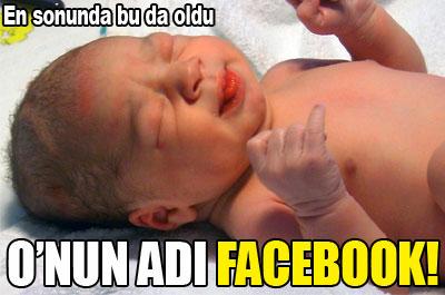 Kızının Adını Facebook Koydu