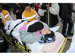 Filistinli Yaralılar Türkiye’ye Getirildi