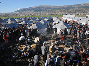 Çadır Kentte Yangın
