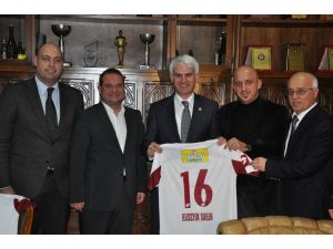 Milletvekili Şahin Ve İnegölspor Yönetiminden Uludağ’a Teşekkür Ziyareti