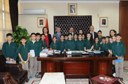 ÖĞRENCİLERDEN POYRAZA ZİYARET