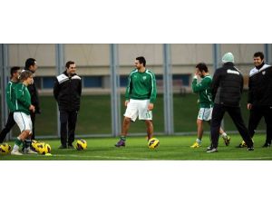 Bursaspor Orduspor Maçının Hazırlıklarını Sürdürüyor