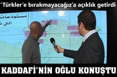 Oğul Kaddafi Tartışılan Sözlerine Açıklık Getirdi