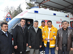 Afşin 112 Acil Sağlık İstasyonuna Yeni Ambulans