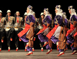 Halk Oyunları Yarışması Yapıldı