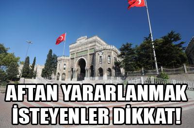 Aftan Yararlanmak İsteyenler Dikkat!