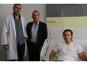 Ameliyat Olan Uğur İnceman’a, Mehmet Özdilek’ten Ziyaret
