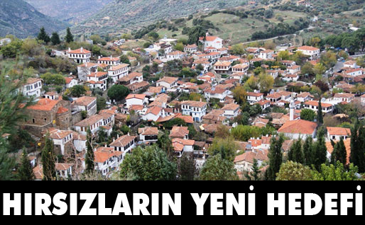 Hırsızların yeni hedefi: Şirince