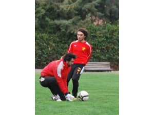 Göztepede Tki Tavşanlı Linyitspor Maçının Hazırlıkları Başladı