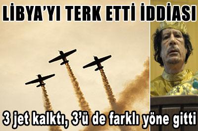 Kaddafi Libyayı Terk Mi Etti