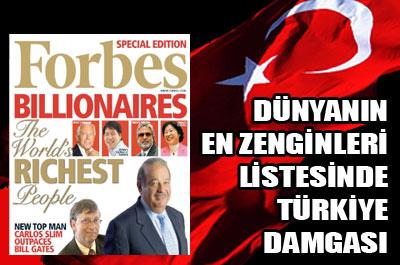 Dünyanın En Zenginleri Listesine Türk Damgası