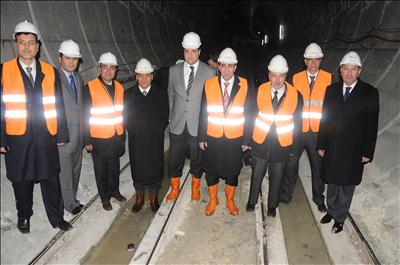 Bakan Yılmaz, Tünel İnceledi