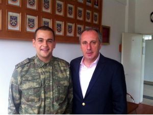 Chp’li İnceden Asker Ziyareti