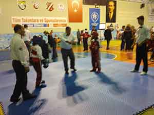 Kickboksta Türkiye Üçüncülüğü