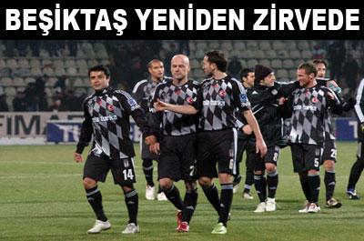 Beşiktaş yeniden zirvede