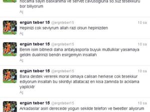 Ergün Teber: Benim İşim Daha Bitmedi”