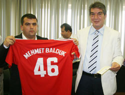 Tehçi’den Mehmet Balduk’a Teşekkür 