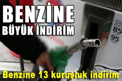 Benzine İndirim Geldi