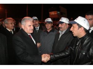 Bakan Yıldırım Erzincan’da