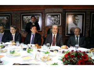 Bakan Eker, Gazete Ve Televizyonların Ankara Temsilcileriyle Bir Araya Geldi…(1)