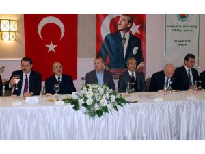 Başbakan Ziraat Odası Başkanlarıyla Bir Araya Geldi